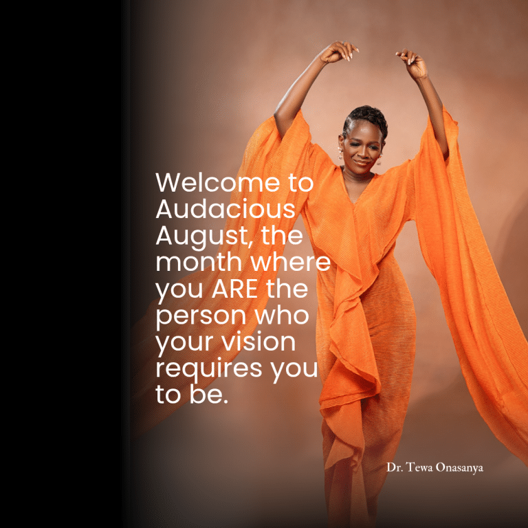 Welcome to Audacious August: The Cost of Playing Small